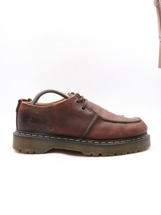 Vintage Doc Dr. Martens 9A79 Lace-Up Men\'s 10 Women\'s 11 Brown Leather Shoes main image 8